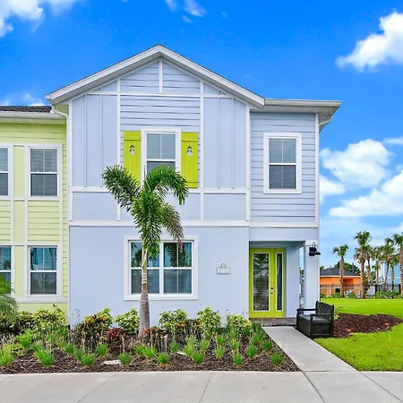 Bright Breezy Villa Near Disney With Margaritaville Resort Island H20 Waterpark Access - 3132Cs